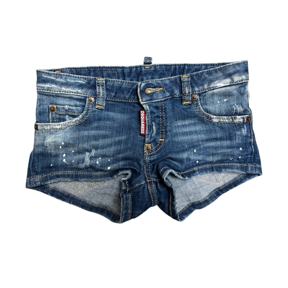 DSQUARED2 KIDS
distressed denim shorts